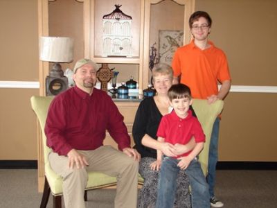 Tammie Mitchell and family