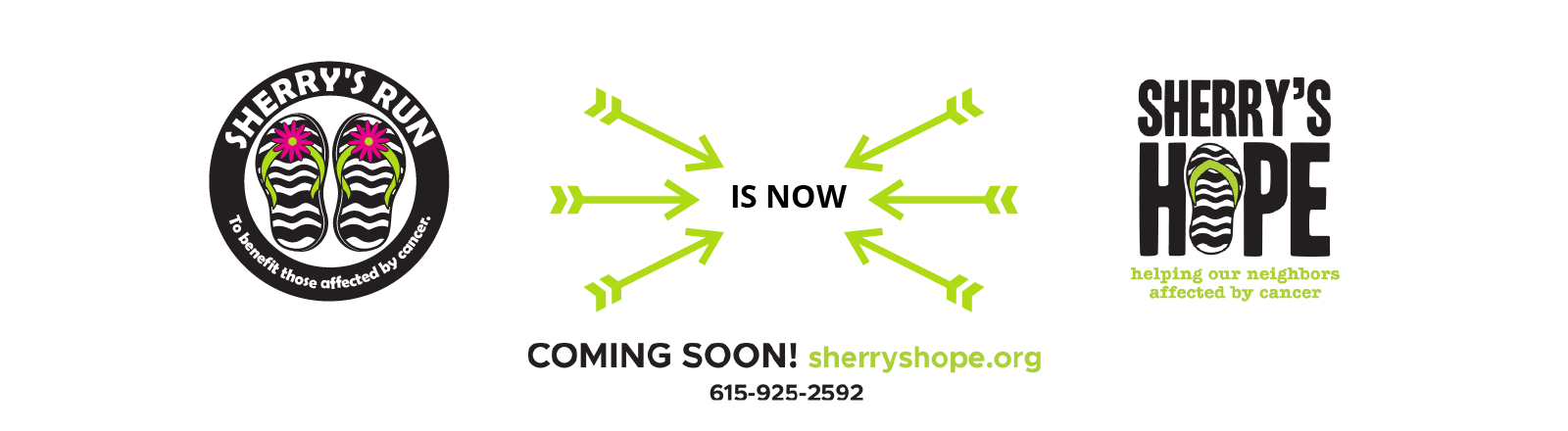 Slide - Sherry's Run is now Sherry's Hope